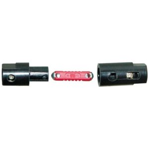 Portafusibles de bayoneta con fusible de 8 Amperios