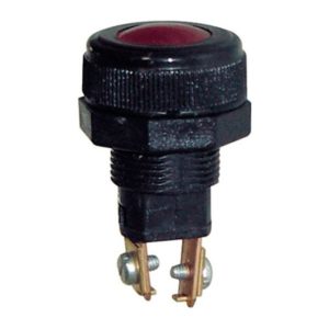 Interruptor con luz piloto rojo