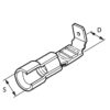 Terminal Faston Macho-Hembra 1 mm