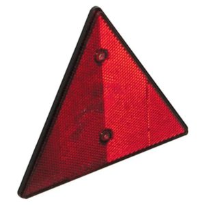 Triángulo rojo señalización