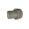 Pasamuros PVC con tuerca