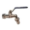 GRIFO CURVO CUERPO LATON