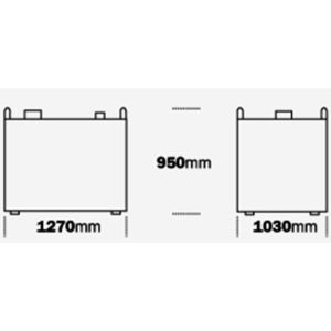 DEPOSITO 980 LITROS TOFH-1