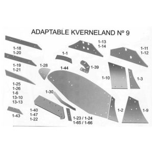 KV Adaptable Nº 9 Recambio de Arado
