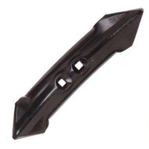 REJAS CULTIVADOR ACERO AL BORO 335 X 75 mm 2 AGUJEROS CON NERVIO