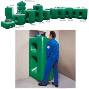 Depósitos de agua cerrados