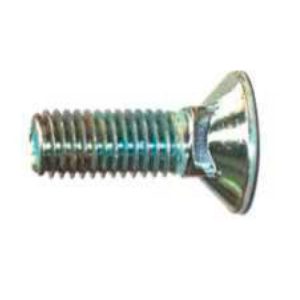 tornillo avellanado zincado cuello cuadrado 10.9 con tuerca